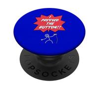 PRESSED THE BUTTON PopSockets Adhesive PopGrip