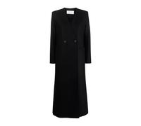 Pressed Wool Coat - female - Harris Wharf London - Double-Breasted Coats - Black - XS - Coats XS