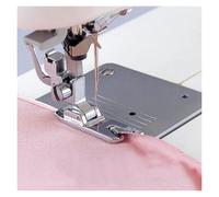 Presser Feet Sewing Machine， 2pcs 原文 Silver Metal Foot Patchwork Hem Feet Tools