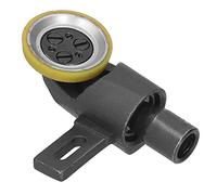 Presser Foot Caster Roller, Industrial Sewing Machine Parts, Multi Function Plastic Roller Presser Foot for Leather Denim Fur, with High Strength Metal Base, Easy to Install and St (Outer diameter