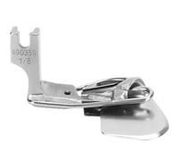 Presser Foot Rolled Hemming 3 - Folding Hemmer, Sewing Machine Presser Foot, Stainless Steel 490359 for Industrial Single Needle Machines with 4 Common Sizes (1/8)