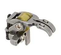 Presser Foot, Rubber Wheel Presser Foot Stainless Steel Roller Sewing Presser Foot Light Compact Roller Presser Foot Sewing Machine Feet for Most Industrial Sewing Machine