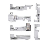Presser Foot Set, 6Pcs Presser Foot Set for SINGER 14U 14CG754 14SH654 Household Multi Function Overlock Machine
