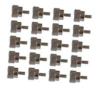 Presser Foot Thumb Screws (20-Pack) - Universal Sewing Machine Replacement Parts - Sturdy Change Screw Supplies for Stitching Repair- 5mm