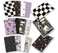 PRESSINART 12Pcs 12 Styles Insert Card stock for Clear Case 6.02 x 4.09 Inch E Reader Accessories Vintage Dragons Pattern Coated Paper Decorating E-Reader Back Cover Inserts for Men Women Home Use