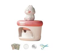Pressing Machine with Stickers and Creative Kits for Creative Art Project Birthday Gifts for Boys Girls Badge Machine for Kids