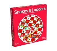 Pressman: Snakes & Ladders | Traditional Children Games Age 4+ | Snakes and Ladders Game for Kids | For 2-4 Players Ages 4+, 5\