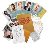Pressman Unsolved Case Files Jane Doe - Cold Case Murder Mystery Game - English Only - Age 17+