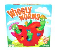 Pressman Wiggly Worms Game - Color Matching Memory Preschool Game, Kids Ages 4 and Up