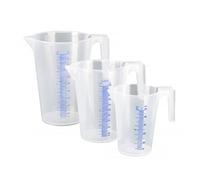 Pressol Set Pp 500ml/1l/2l Measuring Cup Clear