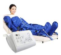 Pressotherapy for Home, for Tired Legs and Feet, Promotes Better Circulation, Lymphatic Drainage, Easy to Use, Professional Efficiency, Family and Friends (Blue)