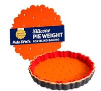 Patz&Patz PressPerfect Silicone Pie Weight - Pie Weights for Blind Baking - for Pies, Tarts, Quiches - Food-Safe, Easy to Clean - Designed Exclusively for TartArt 9 in. tart pan