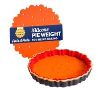 Patz&Patz PressPerfect Silicone Pie Weight - Pie Weights for Blind Baking - for Pies, Tarts, Quiches - Food-Safe, Easy to Clean - Designed Exclusively for TartArt 9 in. tart pan