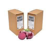 PRESSUICE - Fresh Beetroot Juice Not from Concentrate - 2 Cartons 3 Litres - Vege Juices NFC - Cold Pressed Robust Beet Semi Sweet Drink - No Added Sugar - Natural Free Press - Soft Drinks