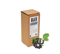 PRESSUICE Fresh Black Elderberry Juice not from concentrate | 1 carton 1,5 liters Fruit Juices NFC | Pressed Black Elderberry Semi Sour Drink | No added Sugar | Natural Sugar Free Press