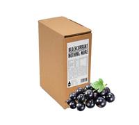 PRESSUICE Fresh Blackcurrant Nothing More Juice not from concentrate | 1 carton 3 liters Fruit Juices NFC | Pressed Blackcurrant Sour Drink | No added Sugar | Natural Sugar Free Press