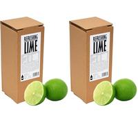 PRESSUICE Fresh Lime Juice not from concentrate - 1 carton 1,5 liters - Fruit Pure Limes Juices NFC - Pressed Semi Sweet Drink - No added Sugar - Natural Free Press drinks - For Cocktails (Pack of 2)