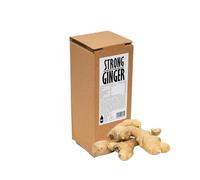 PRESSUICE Fresh Strong Ginger Juice not from concentrate - 1 carton 1.5 liters Vege Juices NFC - Pressed Semi Sweet Drink - No added Sugar - Natural Press - For shots and Soft drinks