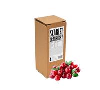 PRESSUICE Pure Cranberry Juice No Added Sugar 100% Cold-Pressed NFC 1,5 l | Bag-in-Box with Tap, Sour Tart Flavour, Not From Concentrate, Naturally Cloudy, No Added Sugar, No Additives, Vegan, GMO Free