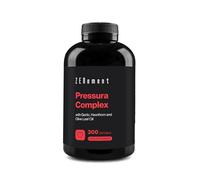 Pressura Complex - 300 Softgel Capsules with Macerated Olive Leaf Oil, Hawthorn and Fresh Garlic - 10 Month Supply - Zenement