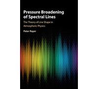 Pressure Broadening of Spectral Lines: The Theory of Line Shape in Atmospheric Physics