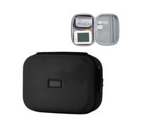Pressure Carrying Case, Portable Shockproof Blood Pressure Monitor Storage Case EVA For Yuwell YE666CR(Black)