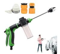 Pressure Cleaner,High Pressure Garden Hose Sprayer | Multifunctional Rotatable Cleaning Accessories Tools for Fences Boat Driveway Vehicle Decks Cleaning Walls Outdoor Patio