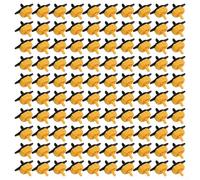 Pressure Compensating Drippers 100 Pack 2-8L/H Multi-Color 4mm Garden | For flower beds lawns agriculture Easy integration with standard 4mm tubing for durable plastic resists UV and