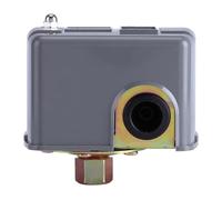Pressure Control Switch 40-60 PSI Adjustable, 110V-230V Double Spring Pressure Controller, 0.8-5.0 Bar, 12A/6A, 1/4" Female Thread for Self-Priming Pumps, Injection Pumps