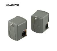 Pressure Control Switch for Water Pump, 110V-230V Well Pump Pressure Switch with 1/4" Thread, 20-80 PSI Range, IP20 Rated, Compatible with Self-Priming and Garden Pumps