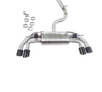Pressure Converter for exhaust control system Fit For Audi A3 2.0T 2014-2023 four-wheel GFC catback SUS304 performance exhaust system valve muffler. Catalytic Converter