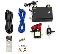 Pressure converter Universal Adjustable Racing Dual Stage Electronic Turbo Turbocharger Boost Controller Kit/w Switch Car Accessories(Black)