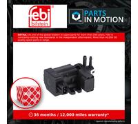 Pressure Converter Valve fits VAUXHALL MERIVA A, B 1.3D 2003 on 055558101 Febi