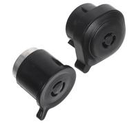 Pressure Cooker 2pcs Steam Release Valve Handle Replacement | Stainless Steel and Abs, Black Finish, Universal Part for Cooking, Busy Kitchens, Enhanced Safety