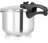Pressure Cooker 6 Litre- Tower T80244 with Steamer Basket - Stainless Steel
