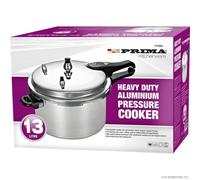 Pressure Cooker Aluminium Kitchen Cooking Steamer Catering 13 Litre