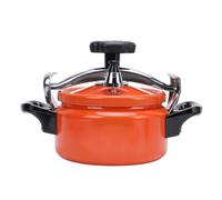 Pressure Cooker, Aluminum Alloy Double Bottom Pressure Canner Easy to Open and Close Pressure Cooker Pot for Gas Stove (1.5L)