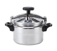 Pressure Cooker, Aluminum Alloy Explosion Proof Large Capacity Compound Bottom, Pressure Canner for Gas Stove, Recipe Book Fast Cooking Stove, 3L, 4L, 5L (4L)