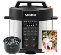 COSORI Electric Pressure Multi Cooker 5.7L, Recipe Book, 9-in-1, Steamer, Rice & Slow Cooker, Sauté Pan, Yoghurt & Cake Maker, Sous vide, Stock Pot, Food Warmer, Ceramic Non-Stick Coating
