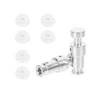Pressure Cooker Float Valve Replacements, Silver Ip-duo60 Dual Hole | Silicone and Metal Parts, Reusable Sealing Design, Includes Six Caps, for Electric Cooker Accessories