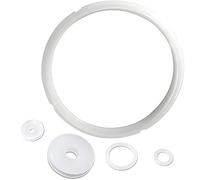 Pressure Cooker Gasket, 18cm Rubber Sealing Ring Fits for 2.8L Instant Pot Universal Replacement Floater Valve Sealer Kits