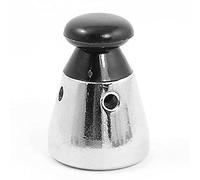 Pressure Cooker Jigger Valve Aluminium Alloy Compressor Valves Universal Replacement Safety Valve Cooker Accessories(Silver&Black)
