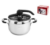 Pressure Cooker LAGOSTINA Briosa Easyup in Steel 5 Liters