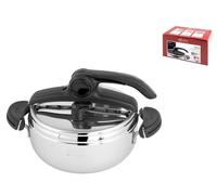 Pressure Cooker LAGOSTINA Mia Easyup in Steel 3.5 Liters