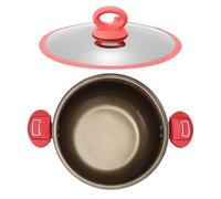 Pressure Cooker - Preserves Nutrients with Double Handle | Slow Cooker for Cooking and Over Open Fire - Meat, Ribs, Stews, Gas Induction Cookers, Stainless Steel Cooking Enthusiasts