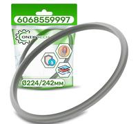 Pressure Cooker Rubber Seal Ø 224/242 mm with the Original Code 60.6855.9997 6068559997 for WMF - ONIX TECH