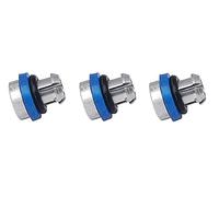 Pressure Cooker Safety Valve for Prestige Deluxe Steel Cookers | 3 Pcs | Pressure Cooker Black-Blue Ring Safety Valve only for Prestige Deluxe Steel Cooker
