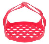 Pressure Cooker Sling Winter with Handles Silicone Bakeware Lifter | Food Grade Silicone, Red Sling Design, Easy Pot Retrieval, Steaming and Oven Use for Springform Pans