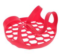 Pressure Cooker Sling with Handles Winter Bakeware Lifter Silicone | Food Grade Silicone, Red Finish, Interlock and Sling Design, for Oven Pans and Muffin Cups