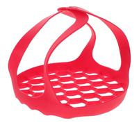 Pressure Cooker Sling with Handles Winter Silicone Steamer Rack | Stable Support Base, Interlock Design, Food Grade Silicone, for Home Cooks and Kitchen Cooking